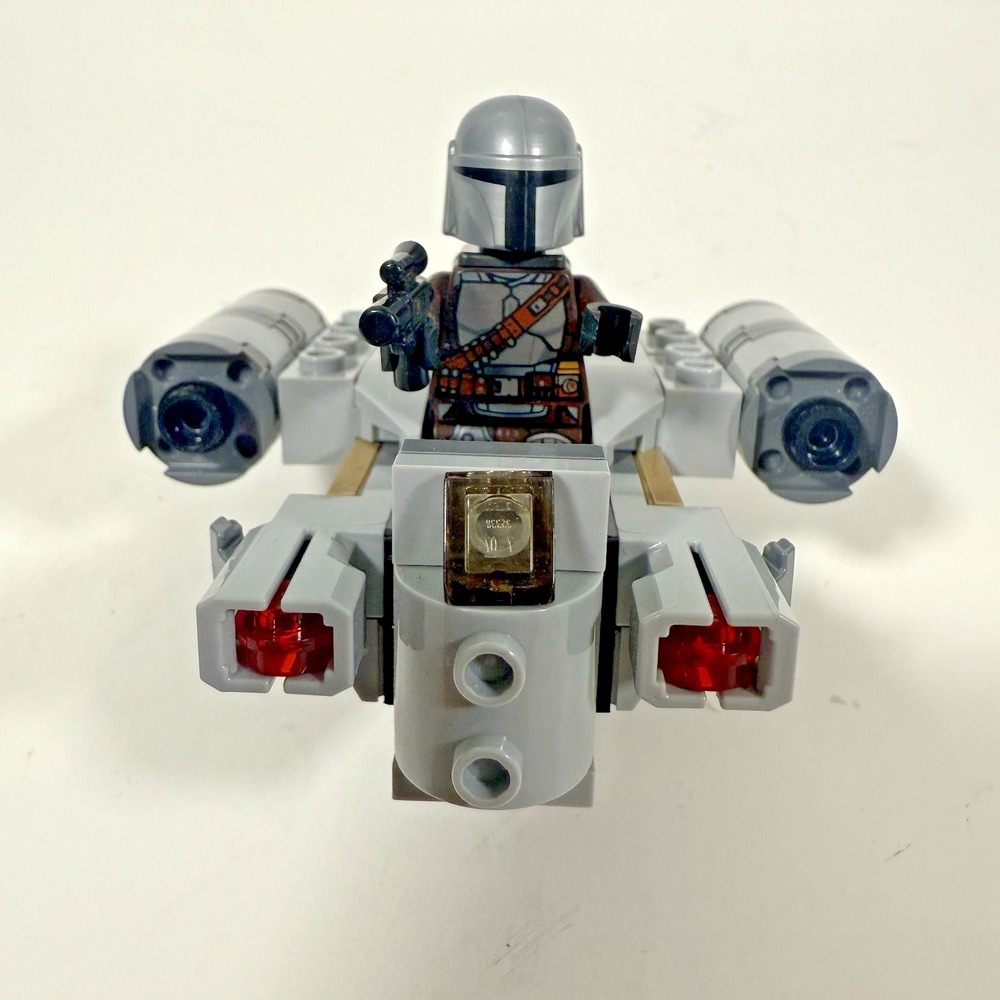 LEGO Star Wars The Mandalorian N-1 Starfighter Microfighter 75363 Kids Grey Set